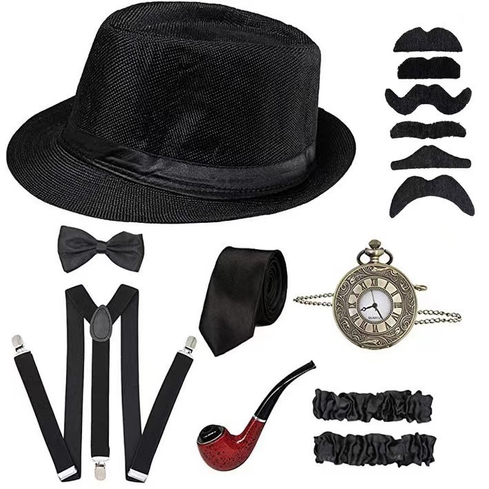 Men'S Accessories In The 1920S - Costume da Gangster Anni '20 per