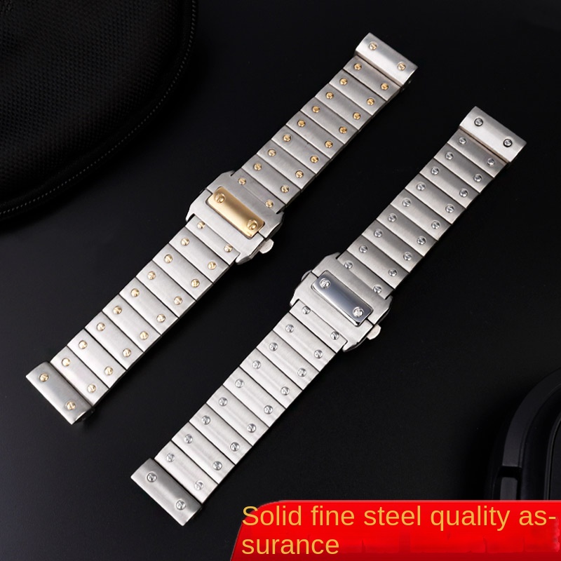Men'S Accessories Cartier - Cinturino per orologio in acciaio inossidabile