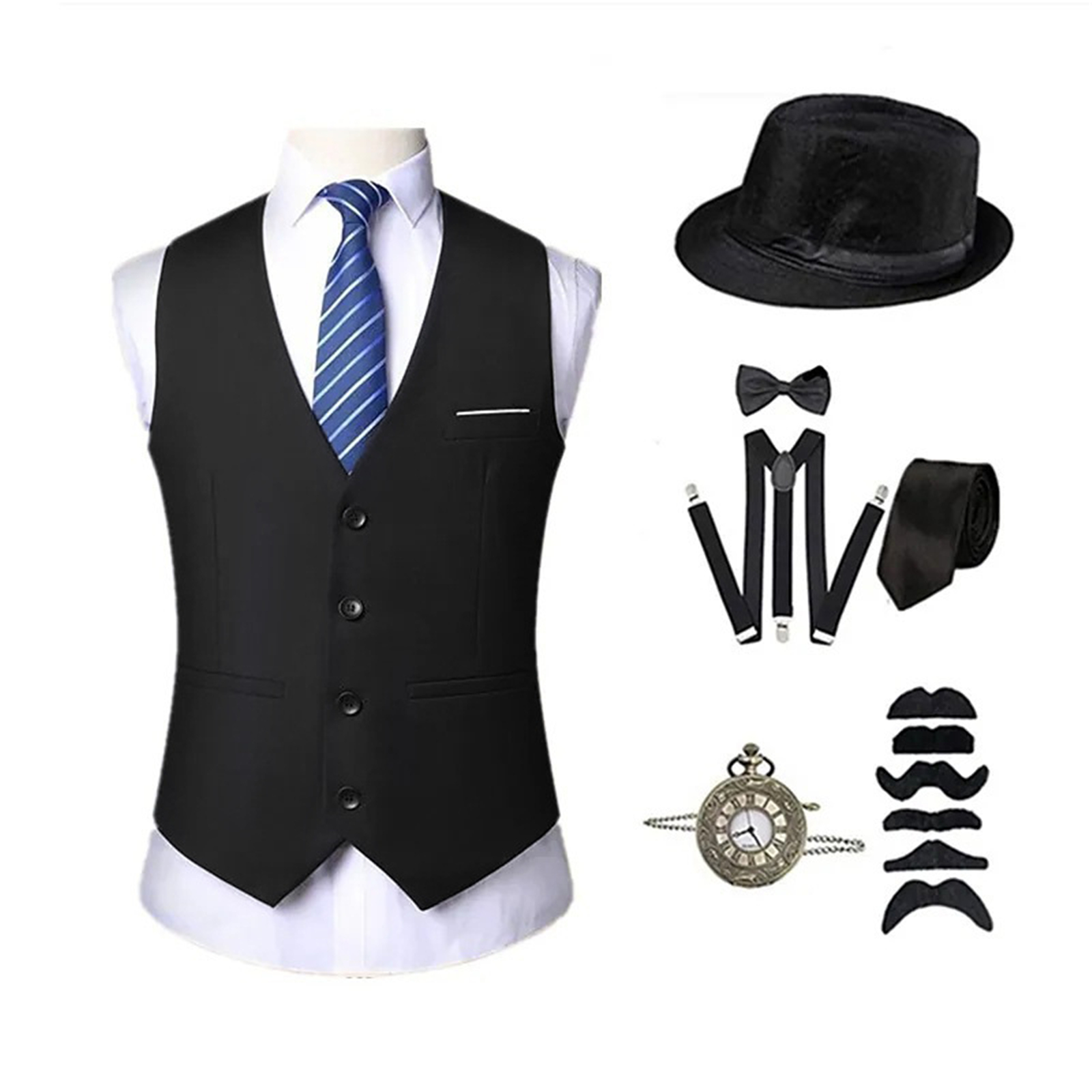 Men'S Accessories In The 1920S - AwwwCos Costume Retrò da Uomo Anni
