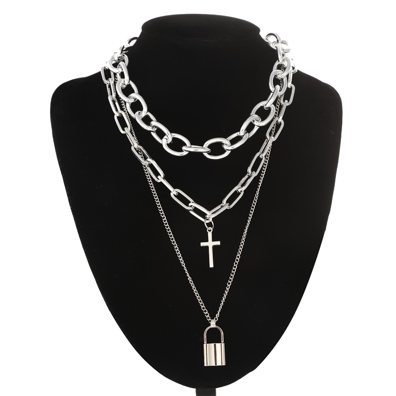 FNQUFUJ Collana a catena punk  - Men Accessories Neck Chain recensione e prezzo