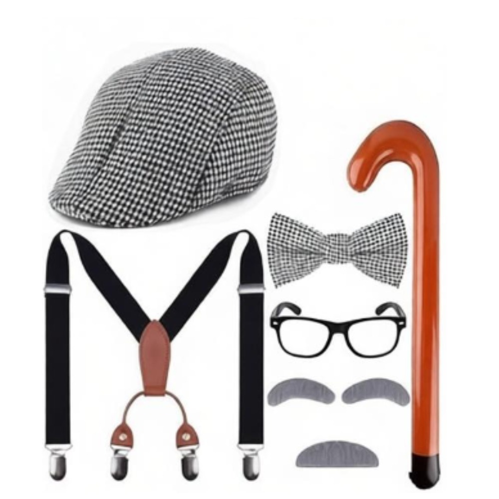 Set Costume Nonno Anni '20 con - Men'S Accessories In The 1920S recensione e prezzo