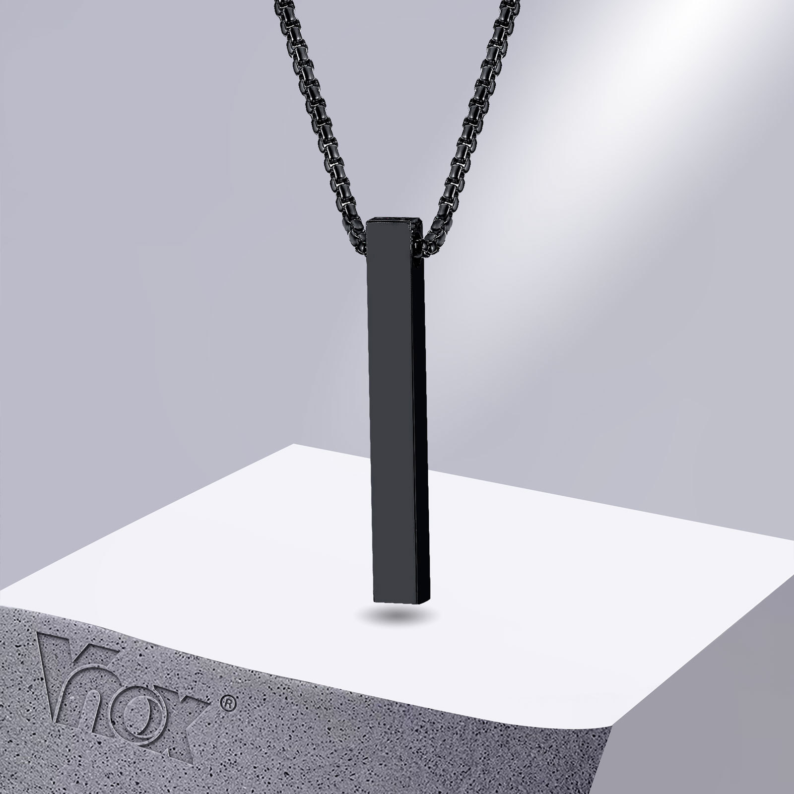 Vnox Collana con pilastro da 5 - Men Accessories Neck Chain recensione e prezzo